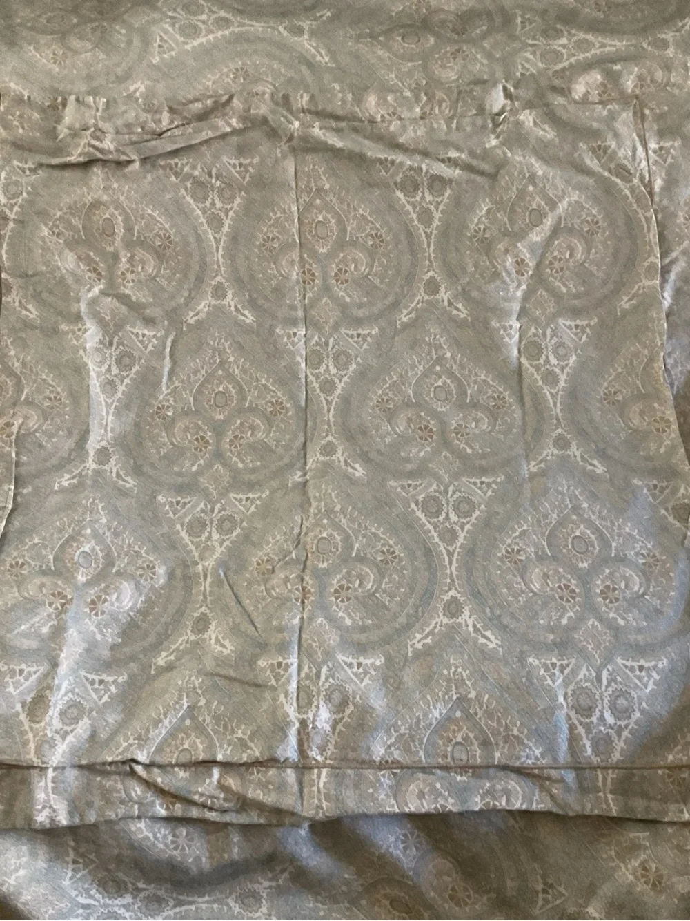 VTG Restoration Hardware Italian Cypress Paisley KING Duvet Cover & 2 Euro Shams
